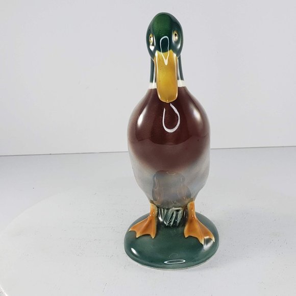 Will George Pasadena Mallard Duck Figurine 405M California Pottery - Picture 2 of 7